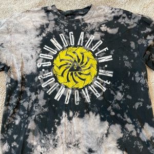 Soundgarden long sleeve tie dye shirt - Large